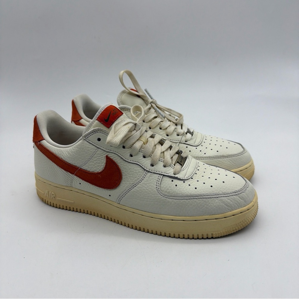 Nike Air Force 1 Low Craft Orange Mantra CV1755-100 Top Men’s Size 11.5